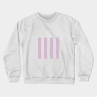 Pale Purple stripes Crewneck Sweatshirt